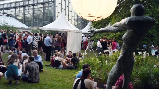 Sommerfest der Universität Jena im Griesbachgarten, Botanischen Garten und am Planetarium.