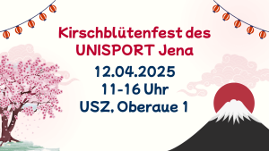 Kirschblütenfest UNISPORT Jena 2025